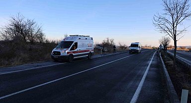 Yol buzlandı, kazalar art arda geldi