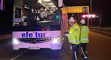 Yolcu otobüslerine denetim