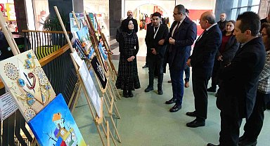 Yozgat'ta bağımlılıkla mücadele sergisi açıldı