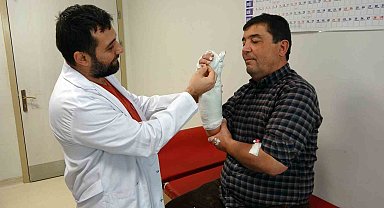 Yozgat'ta kar ve buzlanma düşmeye bağlı kırık vakalarını artırdı