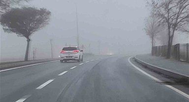 Yozgat'ta sis etkili oldu
