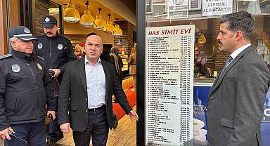 Zabıta ekiplerinden Gaziantep'te fiyat etiketi denetimi