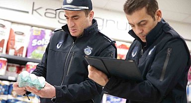 Zabıta ekiplerinden marketlere denetim