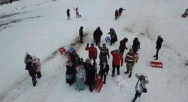 Zigana Dağı Kayak Tesisi'nde güvenli kış turizmi için jandarma çalışmalarını sürdürüyor