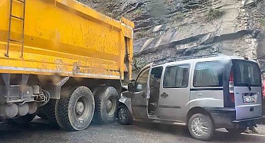 Zonguldak'ta trafik kazası: 1 yaralı