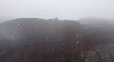 Zonguldak'ta yüksek kesimlere kar yağdı