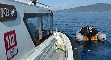 13'ü çocuk 40 düzensiz göçmenle, ölümüne umuda yolculuk