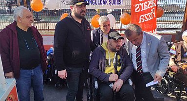 15 ihtiyaç sahibi tekerli sandalyesine kavuştu
