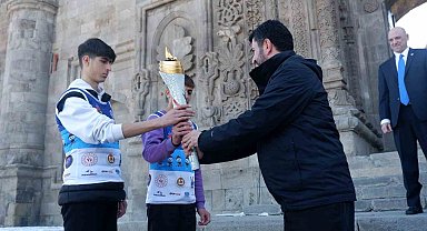 20. Kış Deaflympics Olimpiyat Oyunları meşalesi yakıldı