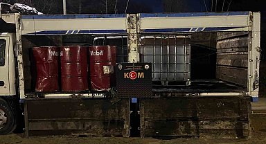 3 ton 350 kilogram karışımlı kaçak akarkayıt ele geçirildi