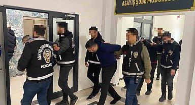 4 milyon liralık malzeme çalan hırsızlar suçüstü yakalandılar