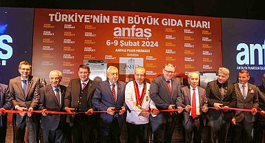 50 bin ziyaretçinin ağırlanacağını 30. Uluslararası Gıda ve İçecek İhtisas Fuarı açıldı