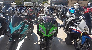 600'ü aşkın motor tutkunu Mersin'de buluştu