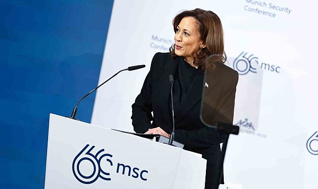 ABD Başkan Yardımcısı Harris: "İki devletli bir çözüm olmadan bölge için barış ve güvenlik olamaz"