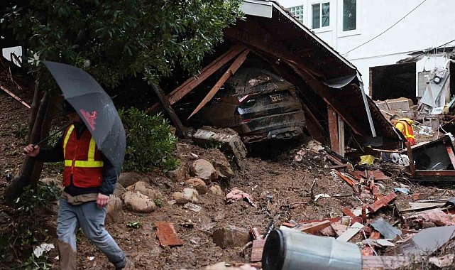 ABD'nin California eyaletini şiddetli fırtına vurdu: 3 ölü