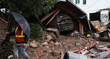ABD'nin California eyaletini şiddetli fırtına vurdu: 3 ölü