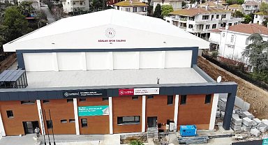 Adalar Spor Kompleksi'nin yapımı tamamlandı