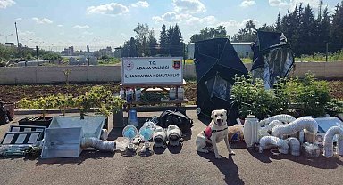 Adana'da 'iklimlendirme sistemli' uyuşturucu üretimine 5 gözaltı