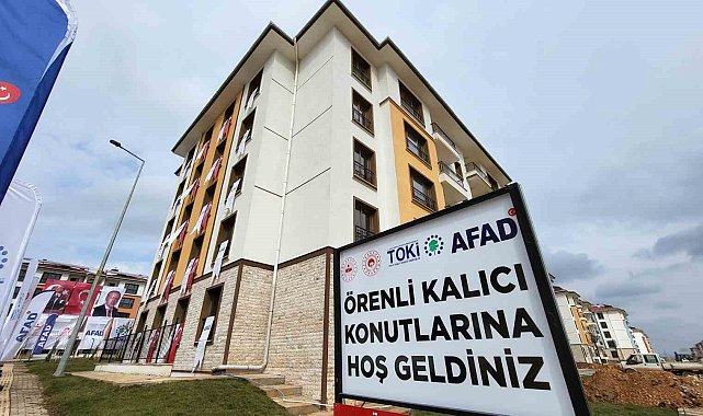 Adıyaman'da depremzedelerin kalıcı konutlara taşınması sürüyor