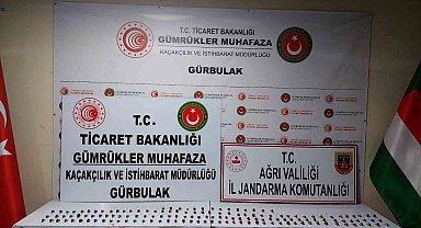 Ağrı'da 145 adet kaçak gümüş yüzük ele geçirildi