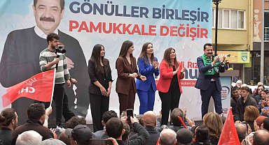 Ailesi Başkan Adayı Ertemur'u Pamukkale'ye emanet etti