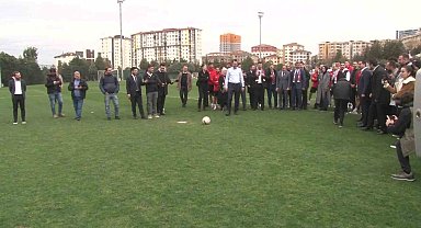 AK Parti İBB Başkan Adayı Kurum, Pendikspor kalecisine karşı penaltı kullandı