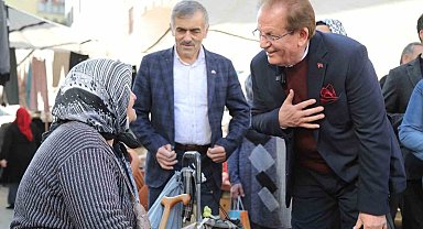 AK Parti Pamukkale Adayı Pekdemir, ilçedeki sorunları halkla çözmek istiyor