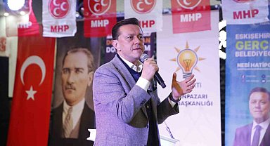 AK Partili belediye başkan adayları Emirdağlılarla buluştu