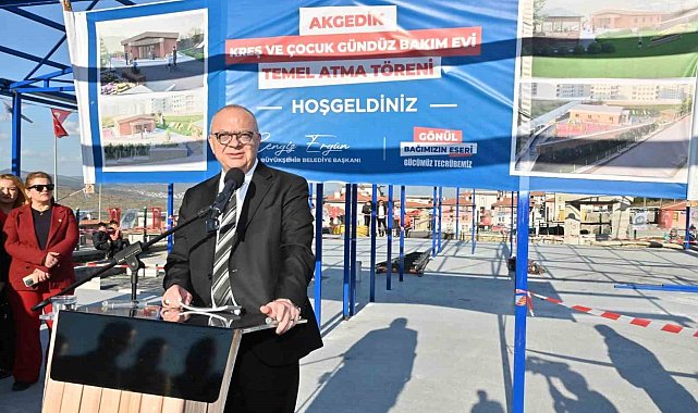 Akgedik ÇKSM ve Kreş Projesi'nin temeli atıldı
