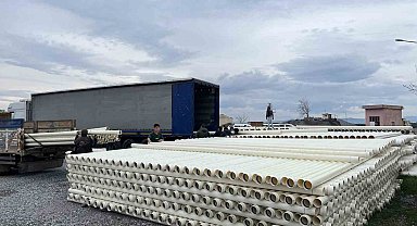 Akhisar ve Kırkağaç'ın sulama boruları teslim edildi