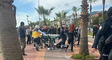 Alanya'da iki kişi silahla vuruldu