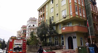 Alanya'da Kur'an Kursu lojmanında yangın