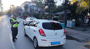 Alanya'dan 49 araç sürücüsüne 166 bin 222 lira para cezası