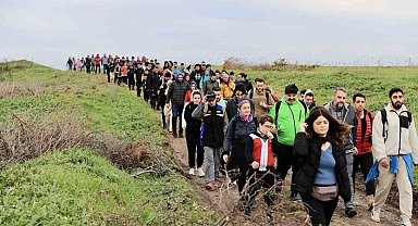 Aliağa Belediyesi ve AGM Spor Kulübünden Aliağa'da doğa turu