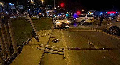 Alkollü halde kaza yapan kurum müdürü, kavgada silahını gösterdiği iddiasıyla adliyeye sevk edildi