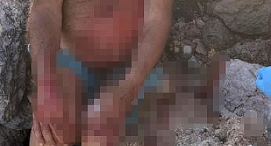 Alman turist kayalıklardan denize atlarken yaralandı