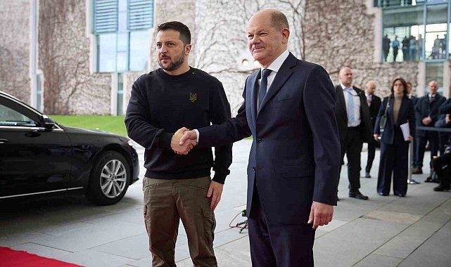 Almanya ve Ukrayna'dan 10 yıllık güvenlik anlaşması