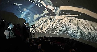 Alper Gezaravcı ilham oldu: Öğrenciler planetaryumda uzayı keşfetti