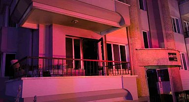 Apartmanda çıkan yangında 10 kişi dumandan etkilenerek hastanelik oldu