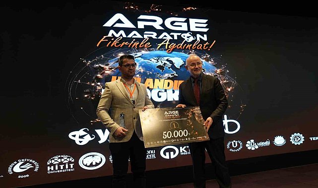 AR-GE Maraton'da ödüller sahiplerini buldu