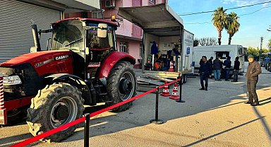 Araç muayenesinde Yüreğir'de çiftçilere büyük kolaylık