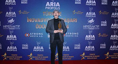 Aria Propolis'e 'Yılın İnovatif Takviye Edici Gıda Markası' ödülü