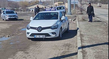 Aşkale'de MTSK direksiyon sınav heyecanı