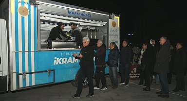 Asrın felaketinde hayatını kaybedenler Kuşadası'nda anıldı