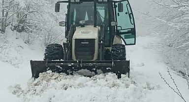 Atakum'da kar mesaisi