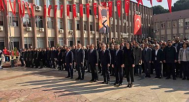 Atatürk'ün Aydın'a gelişinin 93'üncü yıldönümü kutlandı