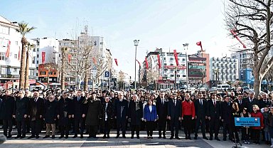 Atatürk'ün Denizli'ye gelişinin 93. yıldönümü anıldı