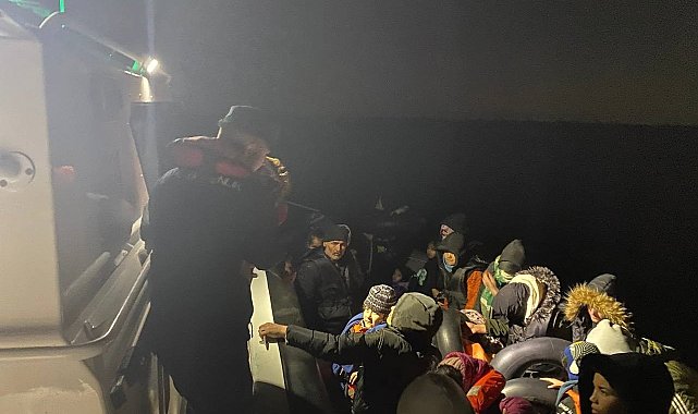 Aydın'da 52 düzensiz göçmen kurtarıldı