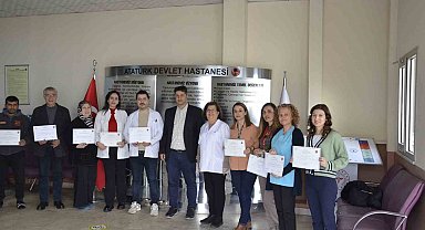 Aydın'da diyabet hastaları bilgileniyor, Diyabet Okulu mezunlarını verdi