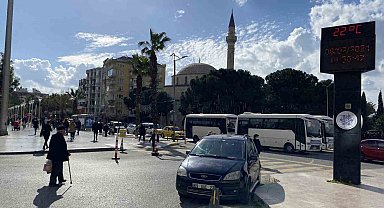 Aydınlılar kış mevsiminde baharı yaşıyor